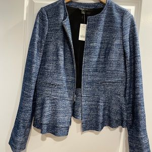 Polished Peplum Blazer